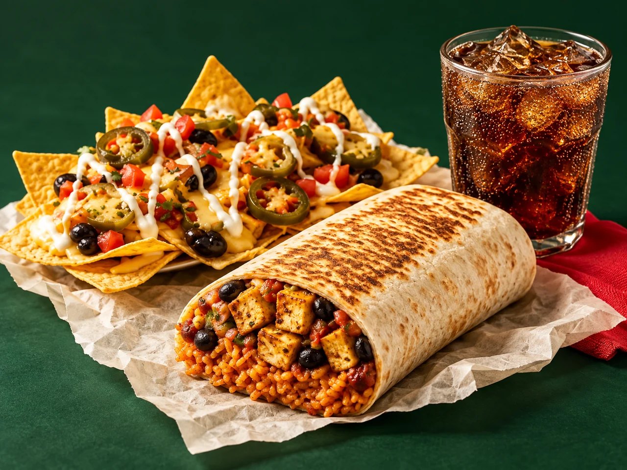 Burrito Combo meal